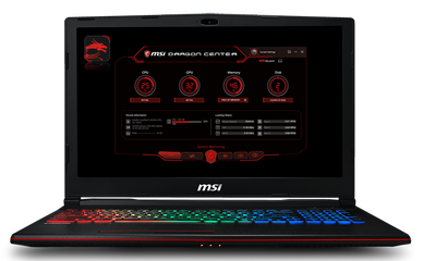 MSI Gaming laptop (Leopard series)